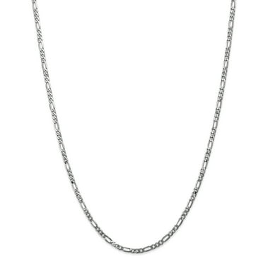The Chain measures 1.65mm in thickness and comes carded. 15 inch Sterling Silver Light Cable Flat Chain The Chain measures 1.65mm in thickness and comes carded. 15 inch Sterling Silver Light Cable Flat Chain